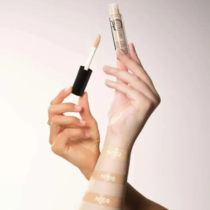 ARTDECO Fluid Camouflage Concealer - 02 yellow/neutral light, Stark deckender Concealer ohne Maskeneffekt - 1 x 5 ml – Bild 5