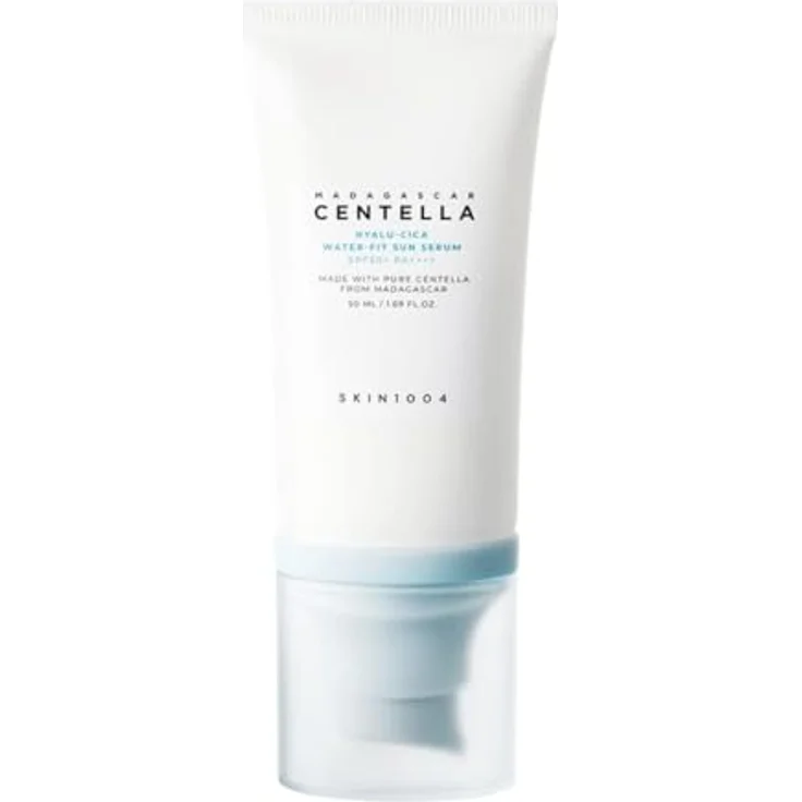 SKIN1004 Madagascar Centella Hyalu-cica Water-Fit Sun Serum - Koreanischer Blocker mit Centella und Hyaluronsäure, 50 ml, für Babys – Bild 1