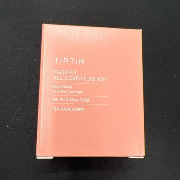 TIRTIR Mask Fit Aura Cushion Mini, mattierendes Make-up im Schwämmchen, Farbton 13N Fair Ivory, 4.5 g – Bild 7