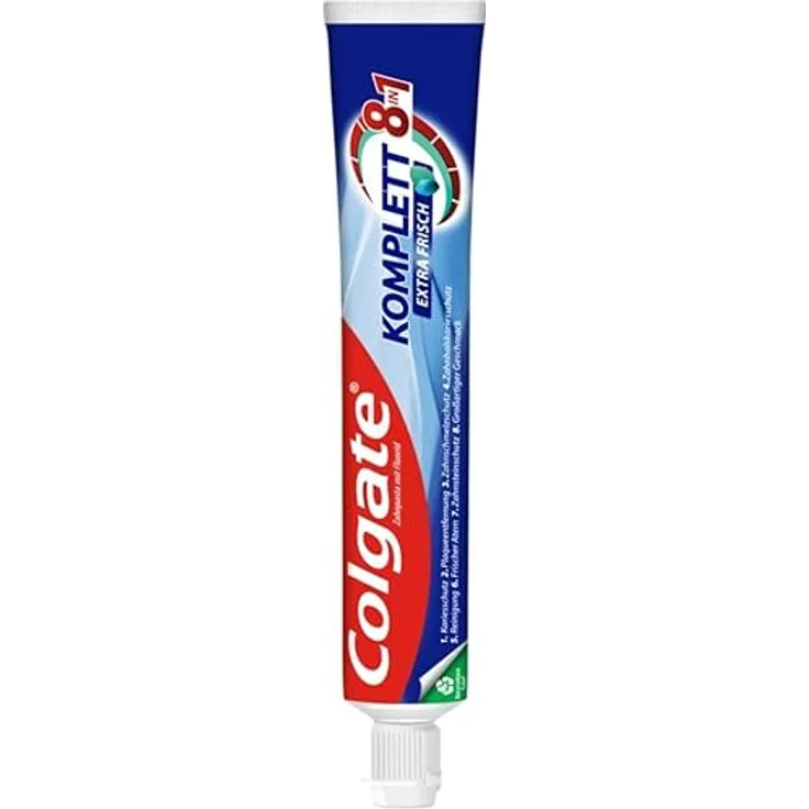 Colgate Komplett Extra Frisch 75 ml, für die tägliche Zahnreinigung – Bild 4