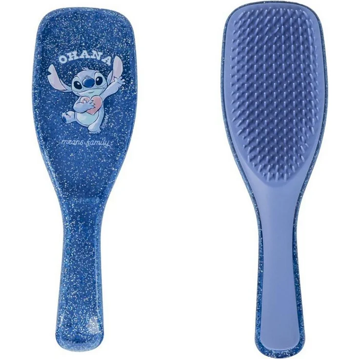 Cerda Haarbürste Disney Stitch, Entwirr-Bürste für Erwachsene aus hochwertigem Plastik mit ergonomischem Design und flexiblen Borsten