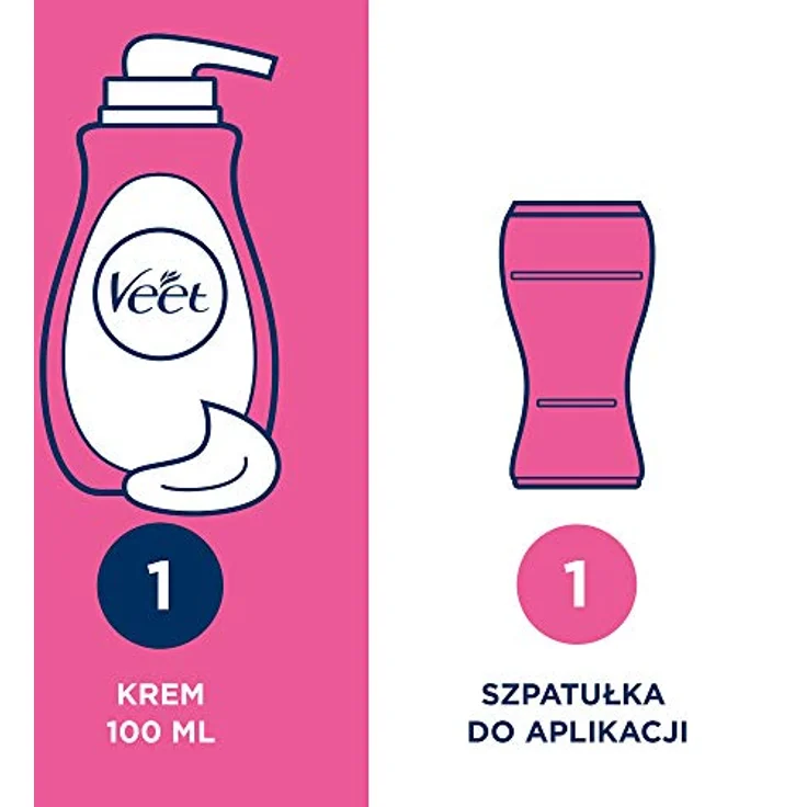Veet Minima Hair Removal Cream Sensitive Skin 400 ml Depilatory Product for Women – Bild 4