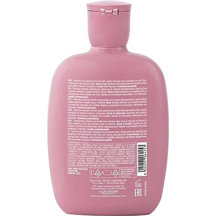 Alfaparf Semi Di Lino Moisture Nutritive Low Shampoo 250 ml – Bild 2
