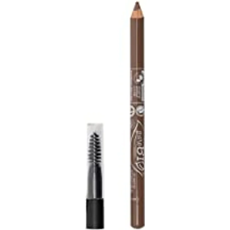 puroBIO Cosmetics Eye & Eyebrow Universalstift für Augen und Augenbrauen, Farbton 48 Coal, 1.3 g, vegan, natürliche Wirkung, formt und füllt Augenbrauen – Bild 2
