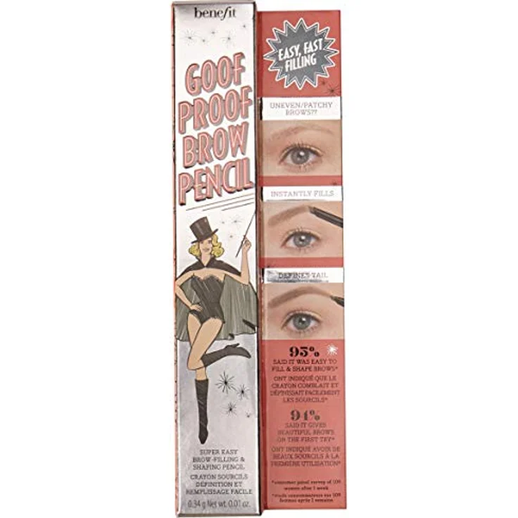 Benefit Augen Augenbrauen Augenbrauenstift Goof Proof Brow Pencil Nr. 02 Light 0,34 g – Bild 2