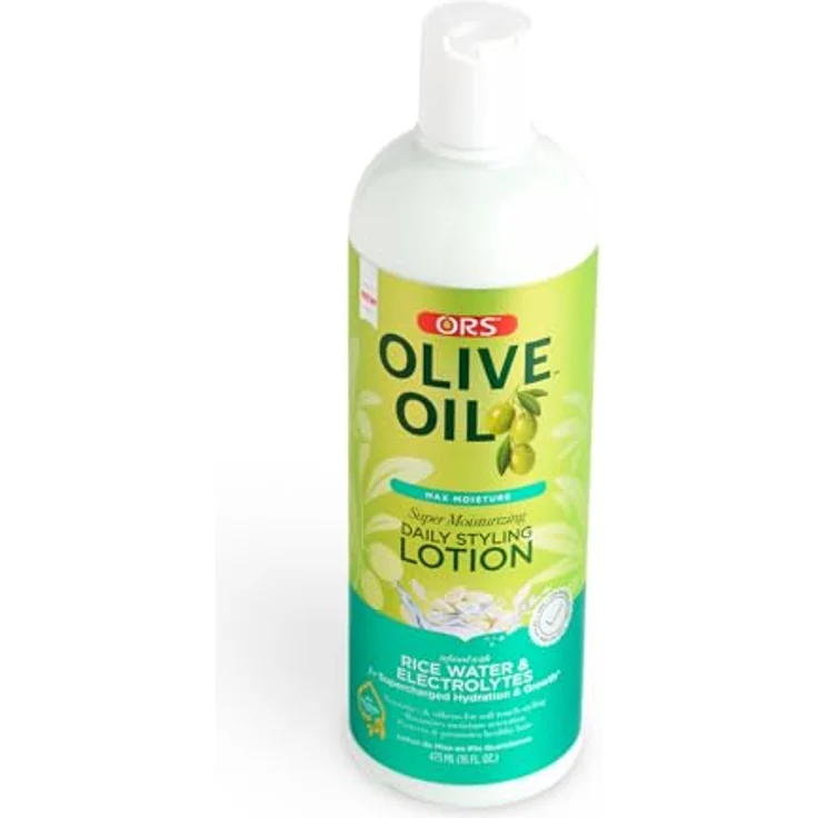 ORS Max Moisture Lotion, 473 ml - Feuchtigkeitsspendende Haarstyling-Lotion mit Kokosöl, Olivenöl & Hyaluronsäure, für intensiv nährendes und stärkendes Styling – Bild 4