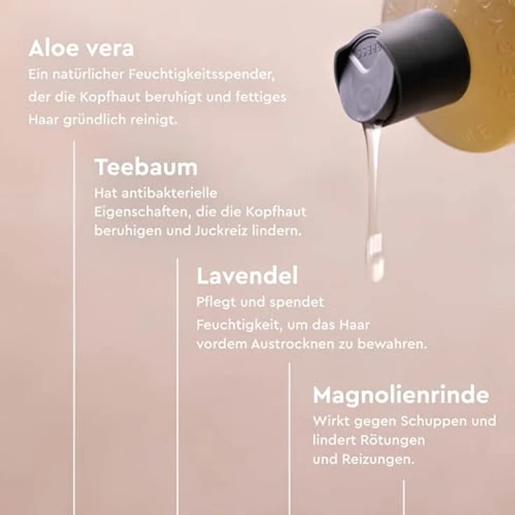 Urtekram Teebaum Shampoo Bio, gereizte Kopfhaut, 250 ml – Bild 5