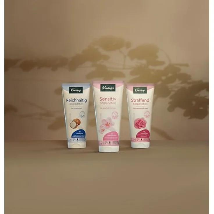 Kneipp Sensitiv Körperlotion, Bodylotion mit Mandelöl, Sheabutter und Panthenol für empfindliche Haut, dermatologisch getestet, 200 ml, Tube mit 48% weniger Plastik – Bild 6