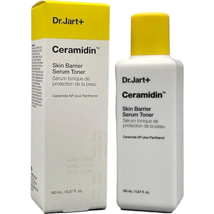 Dr.Jart+ Ceramidin Skin Barrier Serum Toner, 150ml, pflegender Toner & Serum mit Panthenol und Ceramiden