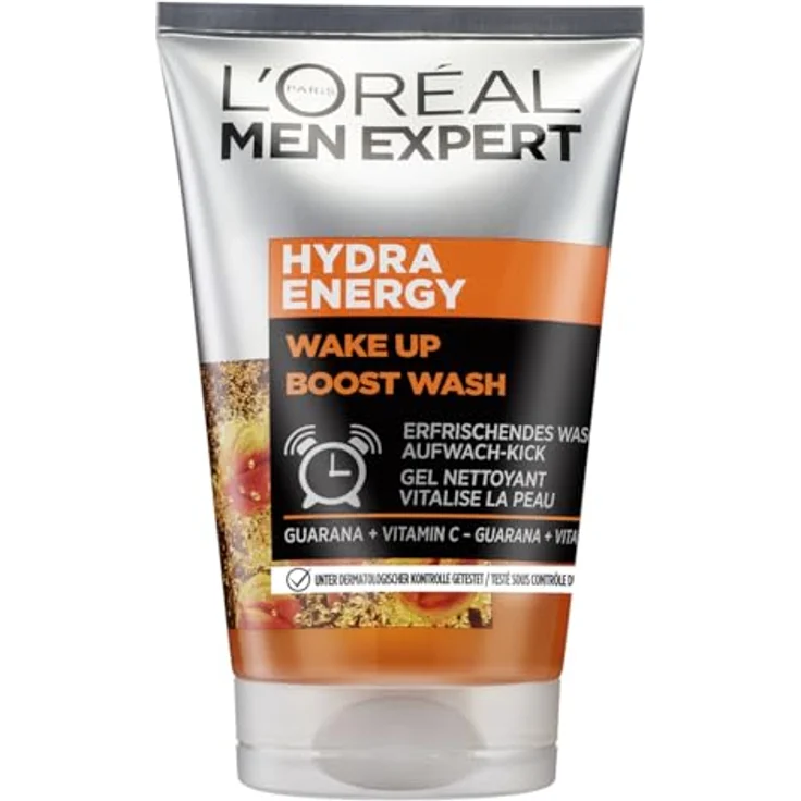 L'Oréal Men Expert Hydra Energy Aufwach-Kick Reinigungsgel 100 ml – Bild 1