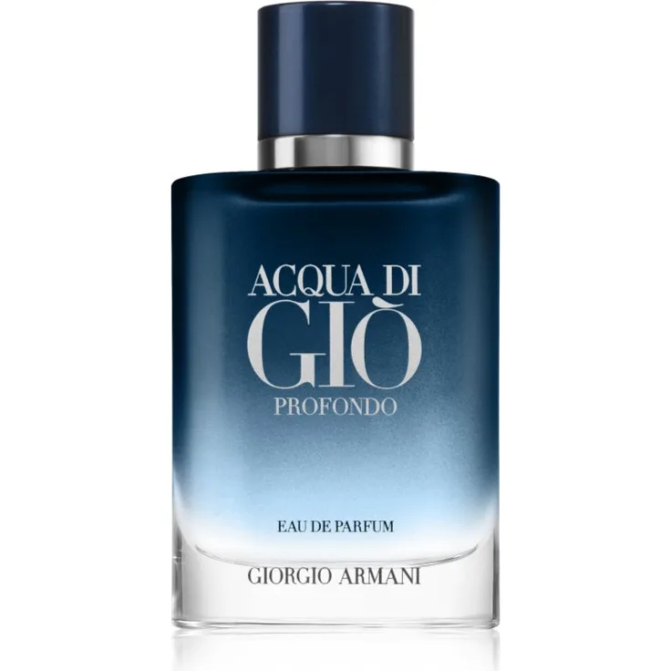 Armani Acqua di Giò Profondo, nachfüllbares Eau de Parfum für Herren, 50 ml, frischer Duft für den aktiven Mann