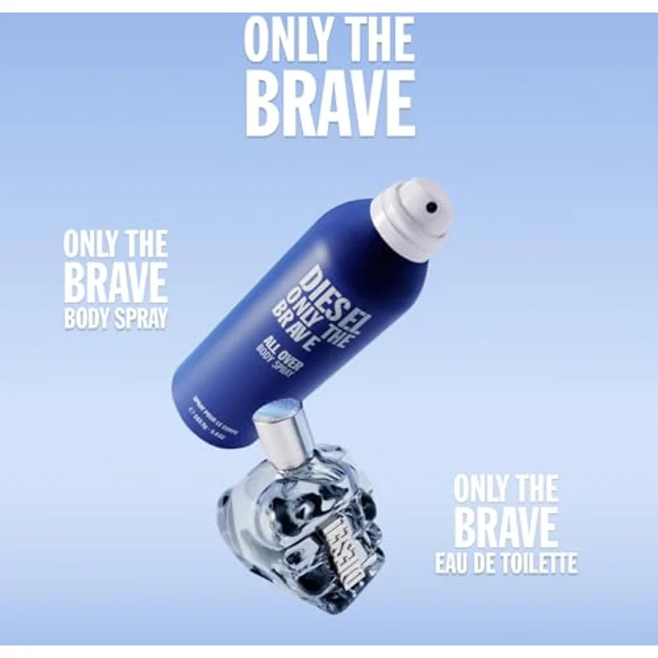 Diesel Only The Brave, Bodyspray für Männer, Körperspray mit frischem und kraftvollem Duft, 200 ml – Bild 5