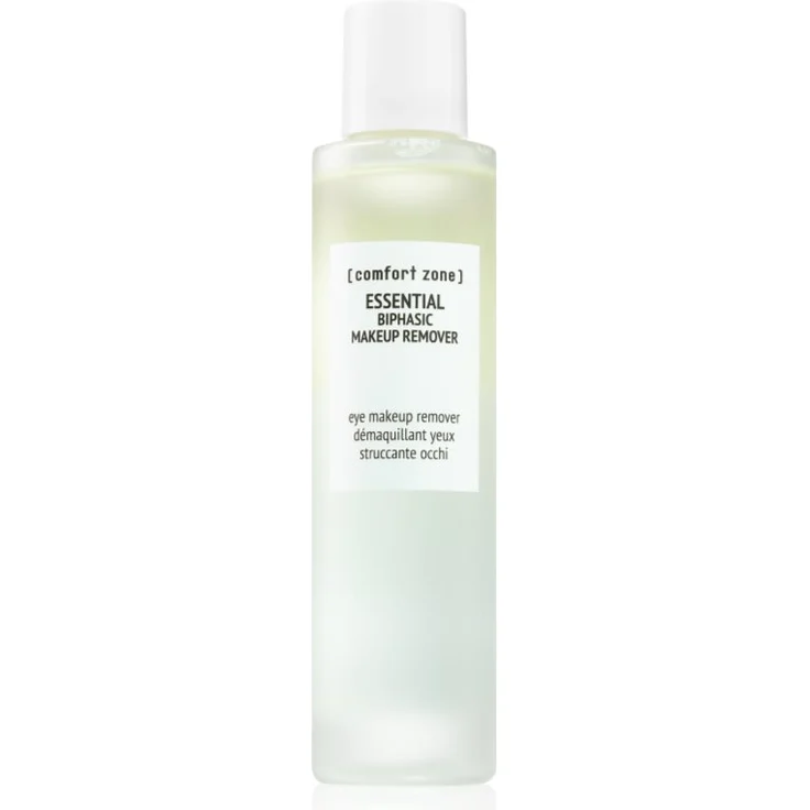 Comfort Zone Essencial Biphasic 2-Phasen Abschminkwasser, Make-up Entferner für Damen, 150 ml, entfernt wasserfestes Make-up, hinterlässt weiche Haut – Bild 1