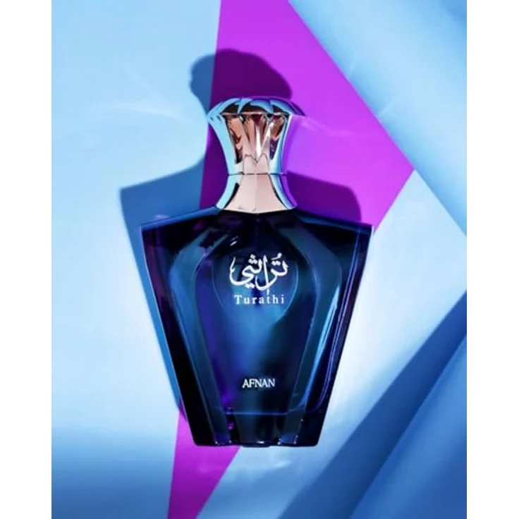 Afnan Turathi Homme Blue Eau de Parfum für Männer, 90 ml - Exklusives Parfüm mit langanhaltendem Duft – Bild 4