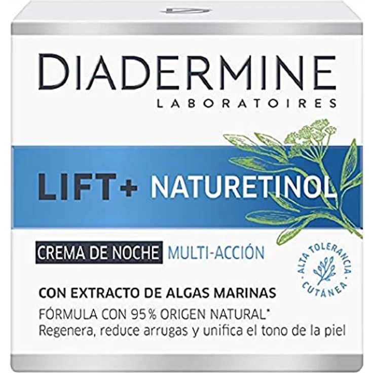 Diadermine Lift + Crema de Noche Naturetinol 50ml - Regenera, reduce las arrugas y unifica el tono de la piel - 95% ingredientes origen natural – Bild 1