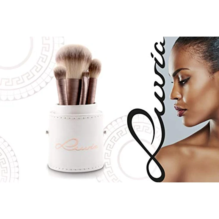 Luvia Cosmetics Kosmetikpinsel-Set Mini Prime Vegan, 4 tlg., in Reisegröße Make-up Accessoires Set, Dekorative Kosmetik Make-up Accessoires – Bild 8