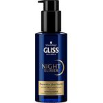 Gliss Night Elixier Ultimate Repair (100 ml), Haarserum regeneriert geschädigtes Haar im Schlaf, Haarpflege hinterlässt weiches & regeneriertes Haar über Nacht - Preisvergleich