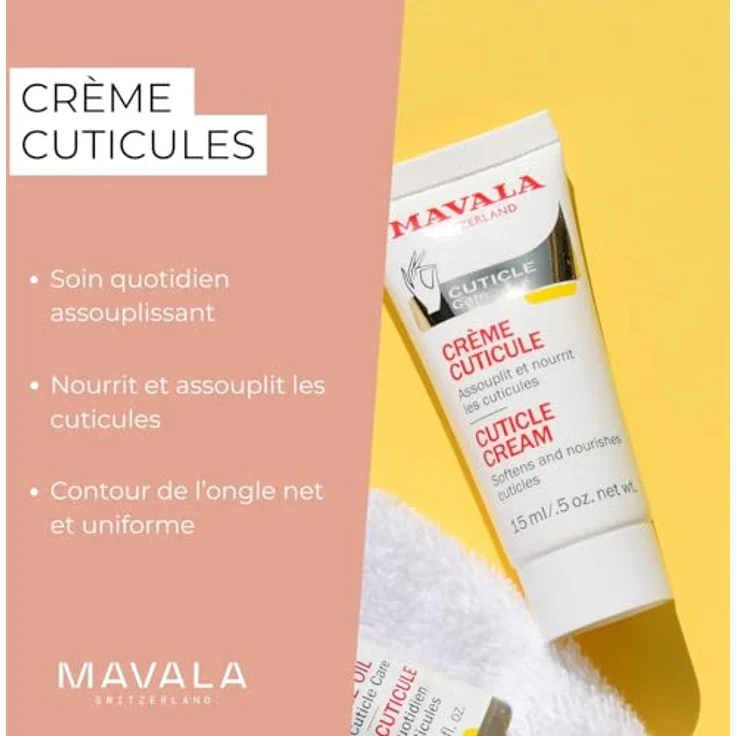 Mavala Nagelhautcreme 15 ml, für gepflegte Nägel – Bild 4