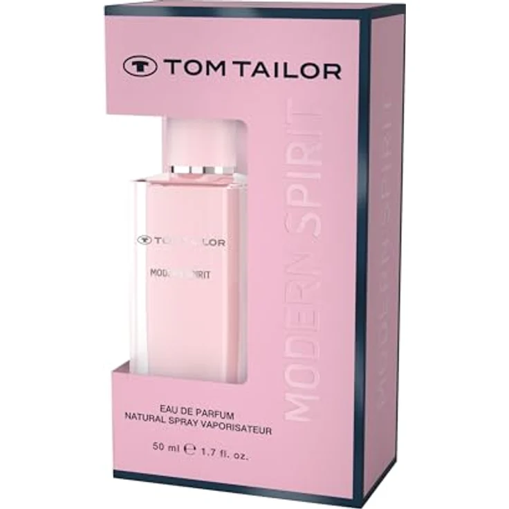 Tom Tailor® Modern Spirit Eau de Parfum Natural Spray, veganer Damenduft in zartem Rosé mit puristischem Flakon – Bild 5