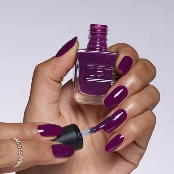 Catrice GEL AFFAIR Nail Lacquer, Nr. 023, Violett, langanhaltend, glänzend, vegan, 1er Pack (10.5ml) – Bild 5