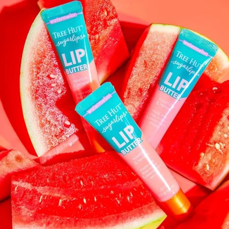 Tree Hut Watermelon Lippenbalsam, 15 g, intensive Feuchtigkeitspflege für empfindliche Lippen – Bild 3