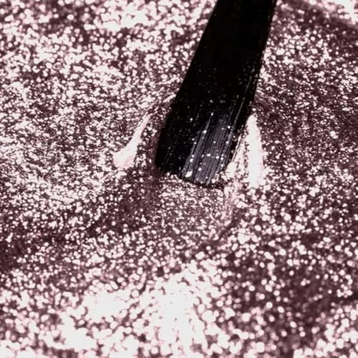 NÉONAIL UV Nagellack Shine The Moments, 7,2 ml, rosa Glitzer, hochpigmentiert, langanhaltend bis zu 21 Tage, für Gel-Nägel und Nageldesign – Bild 2