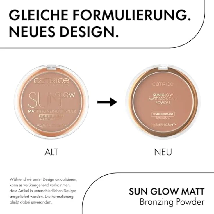 Catrice Sun Glow Matt Bronzing Powder Water Resistant Medium Skin Puder 030 Medium Bronze 9,5 g – Bild 6