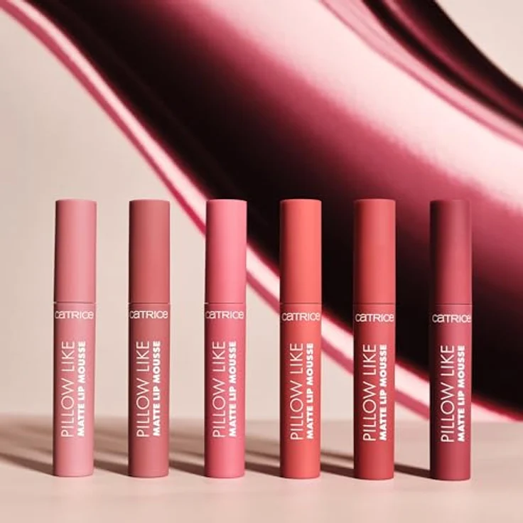CATRICE Pillow Like Matte Lip Mousse Liquid Lipstick, Blurry-Matt-Finish, aufbaubare Farbintensität, schwerelose Textur – Bild 9
