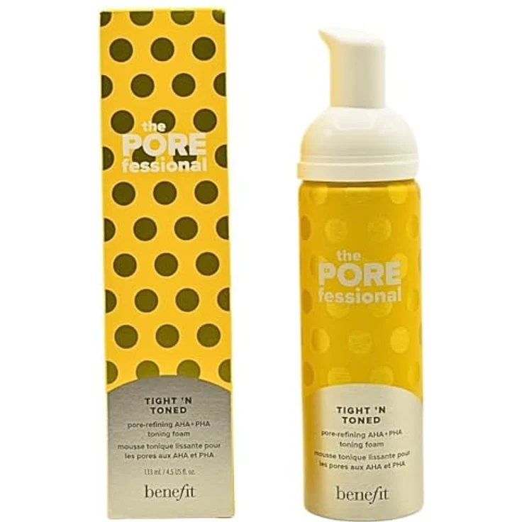 Benefit The POREfessional Tight 'N Toned AHA + PHA Toning Foam 133 ml, Gesichtstoner – Bild 1