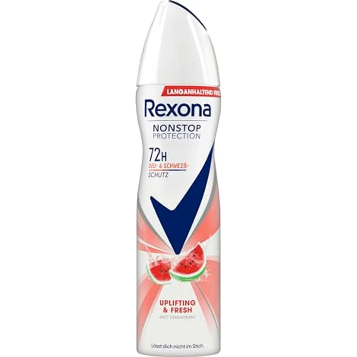 Rexona Nonstop Protection Deospray, Anti-Transpirant Uplifting & Fresh, 72h Schutz, 150 ml, Duft nach Wassermelone und Kaktuswasser – Bild 1