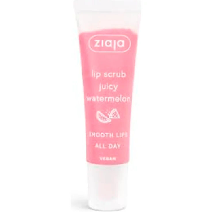 Ziaja Juicy Watermelon Zucker-Peeling für Lippen, 12 ml, veganes Lippenpeeling mit Feuchtigkeit und Farbton – Bild 2