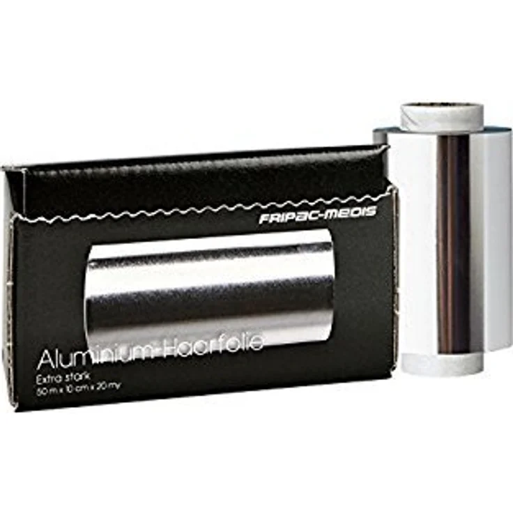 Fripac Medis Alu-Strähnen-Folien In Abreißbox, Silber 20 My, 10 Cm X 50 M – Bild 2