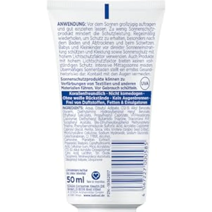 Ladival allergische Haut Gel Gesicht LSF 50+, 50 ml Sonnenschutzmittel für empfindliche Haut – Bild 2