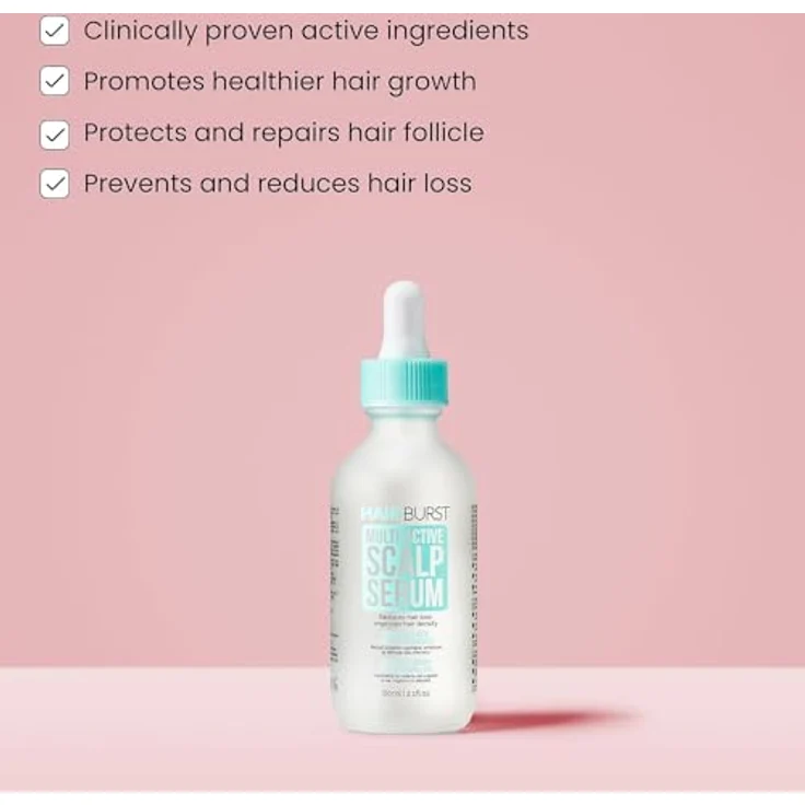 Hairburst Multi-Active Scalp Serum, Wachstumsserum für das Haar, 60 ml zur Förderung des Haarwachstums und Stärkung der Haarwurzeln – Bild 2