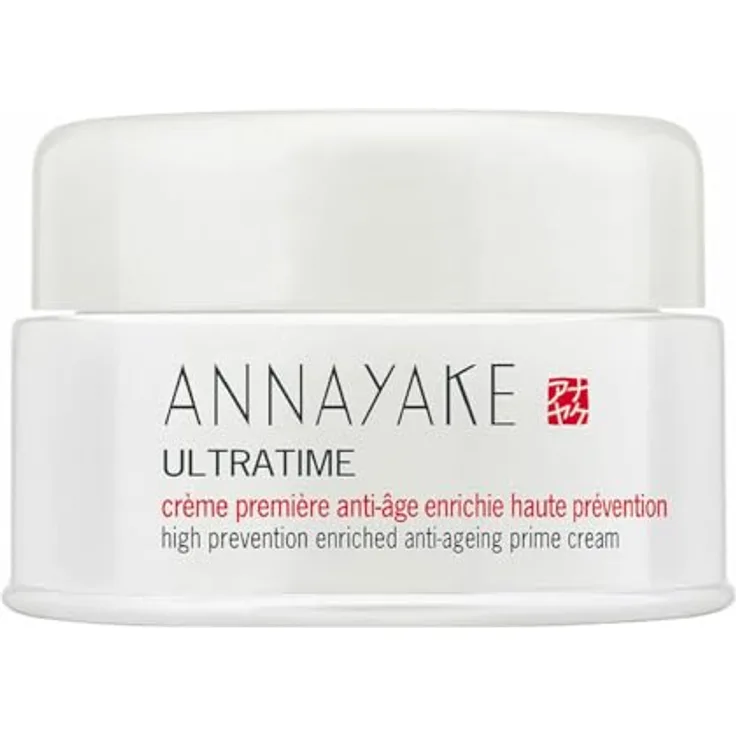 Annayake ULTRATIME enriched anti-ageing prime cream 50 ml, hochwirksame Gesichtscreme gegen Hautalterung