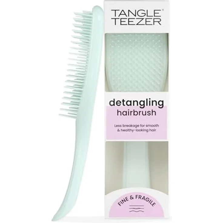Tangle Teezer Ultimate Detangler Brush, Bürste für trockenes und nasses Haar, reduziert Haarbruch bei coloriertem, feinem und brüchigem Haar, Eisblau – Bild 1
