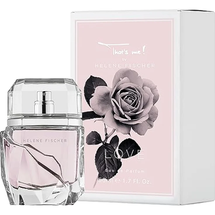 Helene Fischer That’s Me Love Eau de Parfum Damenduft 50ml - Fruchtig-rosiger Duft mit Bergamotte, Mandarine und Jasmin – Bild 2