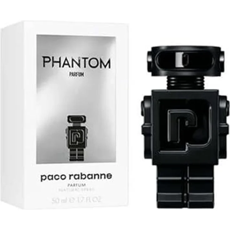 Paco Rabanne Phantom Parfum, Spray, Herrenduft - Mit Noten von Bergamotte, Zitrone und Rhubarb, 55 ml – Bild 1