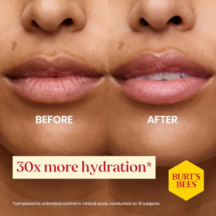 Burt's Bees Lip Balm Cranberry Spritz, 4,25 g, 100% natürliche Inhaltsstoffe mit Bienenwachs und Sheabutter – Bild 6