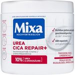 Mixa Urea Cica Repair, hauterneuernde Creme Bodylotion für raue und trockene Haut, 400 ml