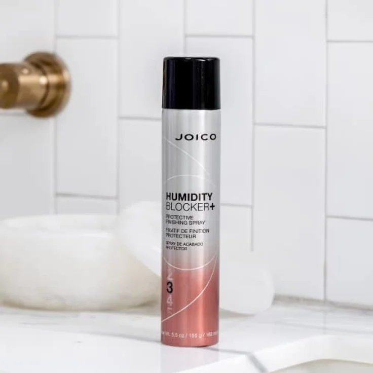 Joico Style & Finish Humidity Blocker+, 180 ml Haarspray mit flexiblem Halt und Frizz-Schutz – Bild 4