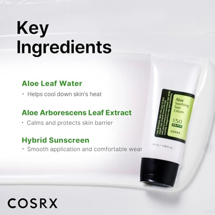 Cosrx Aloe Soothing Sonnencreme 50 ml – Bild 4