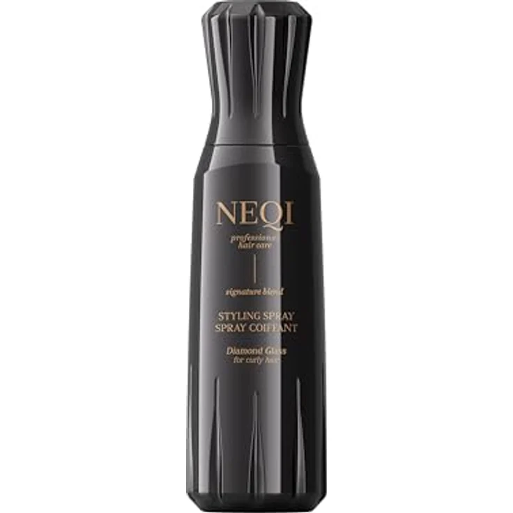 NEQI DIAMOND GLASS Styling Anti-Frizz Spray Curly 180ml – Definierte Locken, Langanhaltende Sprungkraft, Feuchtigkeitsschutz, Strahlender Glanz, Hergestellt in Italien – Bild 1