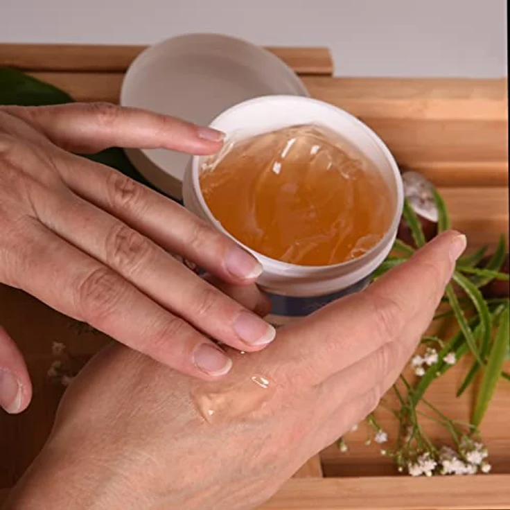Dr. Berger erfrischendes Rosskastanien Weinlaub Hautgel 250 ml, Vitalisierend und belebend, wohltuend für Beine und Venen, Naturkosmetik, ICADA-zertifiziert – Bild 5