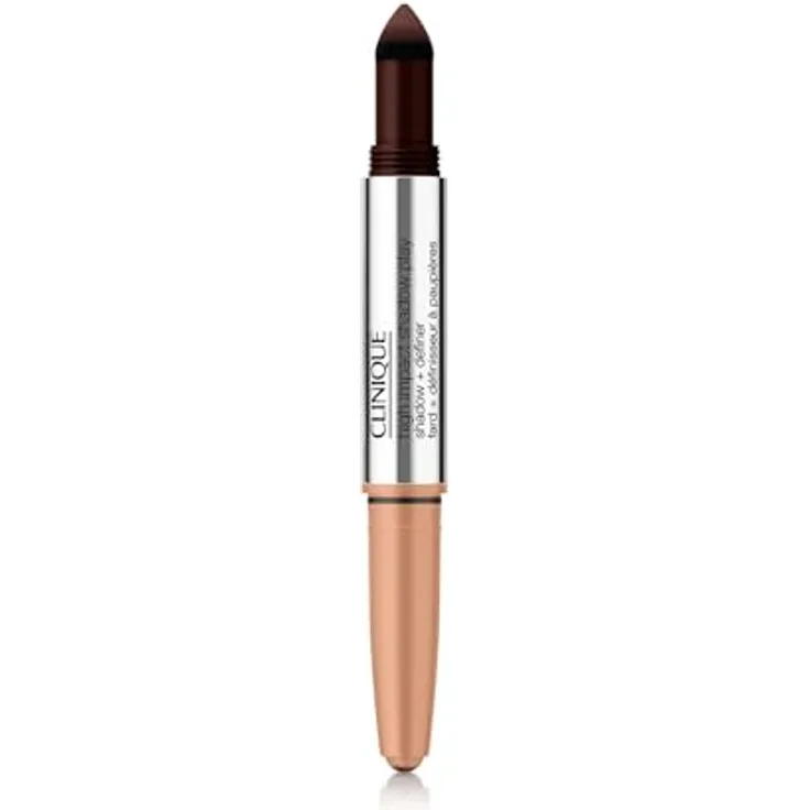 Clinique High Impact Shadow Play™ Shadow & Definer Lidschatten-Stift Duo, Farbton Café Au Lait, 1,9 g mit langanhaltender Farbabdeckung und einfacher Blendbarkeit