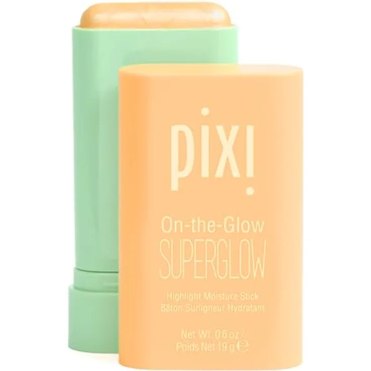 Pixi Petra On The Glow Superglow Moisturizing Gel 19g Natural Shine, Feuchtigkeitsspendender Balsam für übernatürlichen Glanz