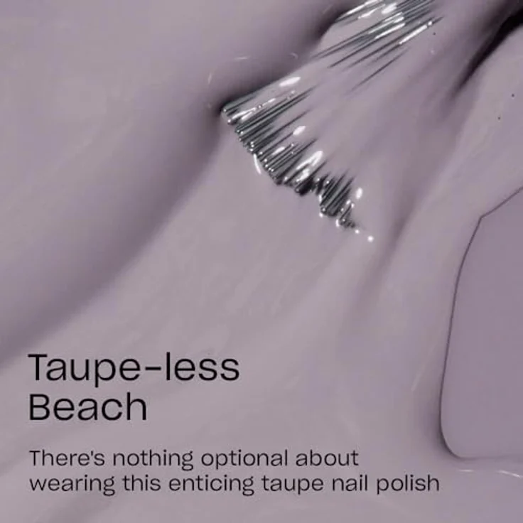 OPI Nagellack taupe-less Beach, 15 ml, DBP-frei, Toluol-frei, Formaldehyd-frei mit ProWide-Pinsel – Bild 3