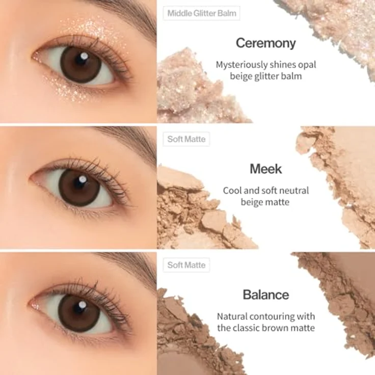 Unleashia Glitterpedia Eye Palette, Lidschattenpalette Farbton No.2 All of Brown, 6.2 g, mit intensiver Pigmentierung und Glitzereffekt – Bild 6
