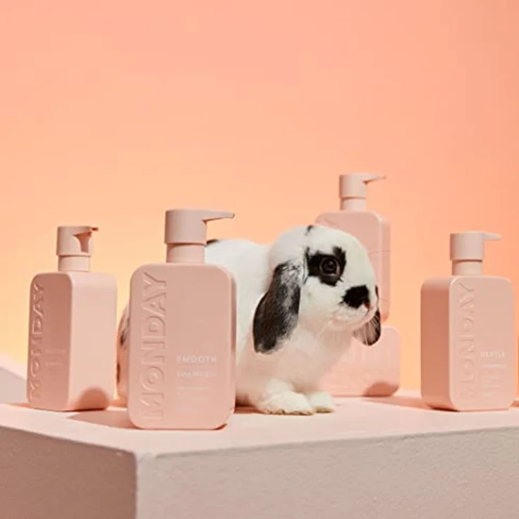 MONDAY Haircare Shampoo Moisture Feuchtigkeit 350ml, mit Reisproteinen und PETA-Zertifizierung – Bild 5