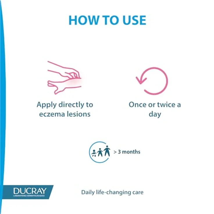 Ducray Creme Dexyane Med Creme Reparatrice Apaisante 100 ml Tagespflege für Damen und Herren – Bild 4